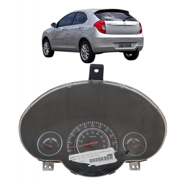 Painel Instrumento Velocímetro Jac J3 1.4 2011 2012 2013 Preto