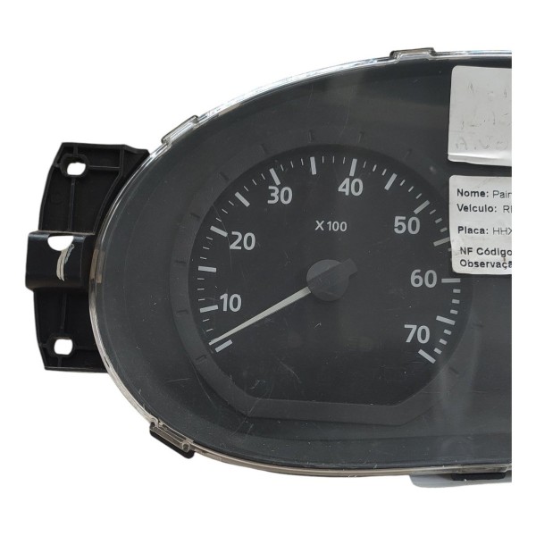 Painel Instrumento Velocímetro Sandero Logan 2007 2008 2009 Preto