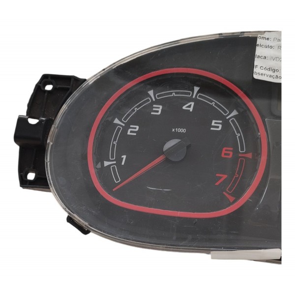 Painel Instrumento Renault Sandero Stepway 2012 2013 2014 Vermelho
