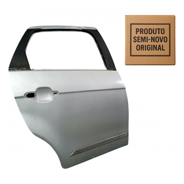 Porta Traseira Direita Fiat Gran Siena 2012 2013 2014 A 2022 Traseira Direita Prateado