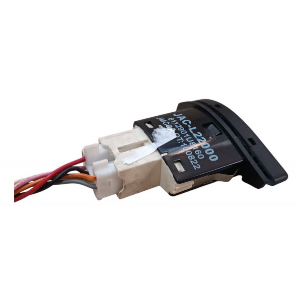 Botao Interruptor Ar Condicionado Jac J3 2011 2012 A 2014 Preto