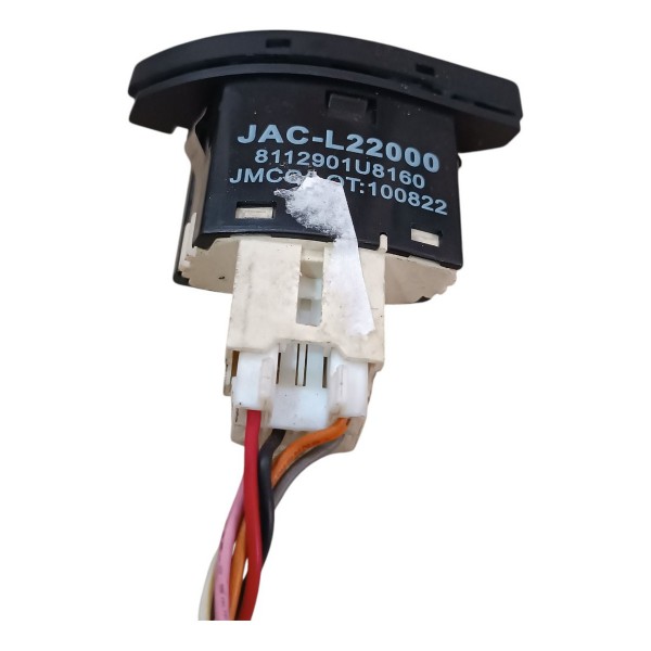 Botao Interruptor Ar Condicionado Jac J3 2011 2012 A 2014 Preto