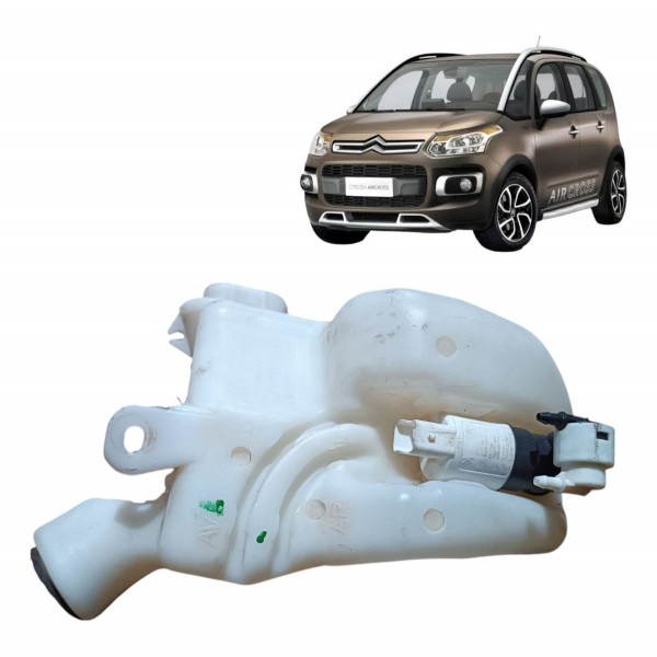 Reservatorio Agua Limpador Parabrisa C3 Aircross 2011 A 2016 Branco