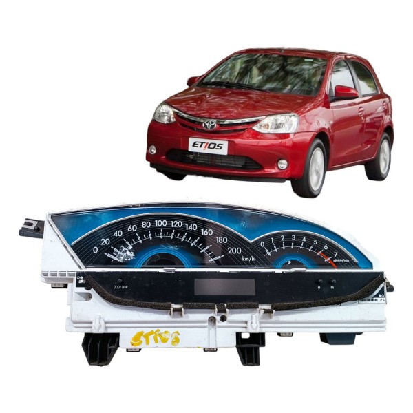 Painel Instrumento Velocímetro Toyota Etios 2014 2015 Detalh