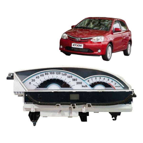 Painel Instrumento Velocimetro Toyota Etios 2015 2016 Detalh