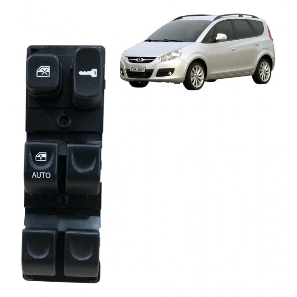 Botão Vidro Dianteiro Esquerdo Jac J6 2010 2011 2012 2014