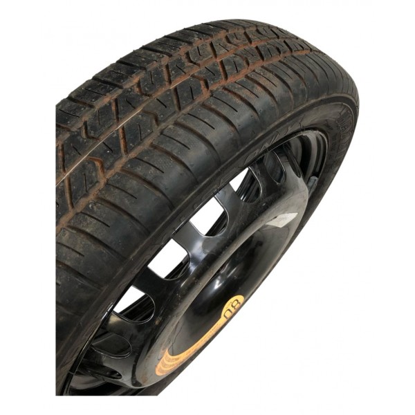 Roda Pneu Estepe Aro 17 Jeep Compass 2019 2020 A 2023 145/70 Preto
