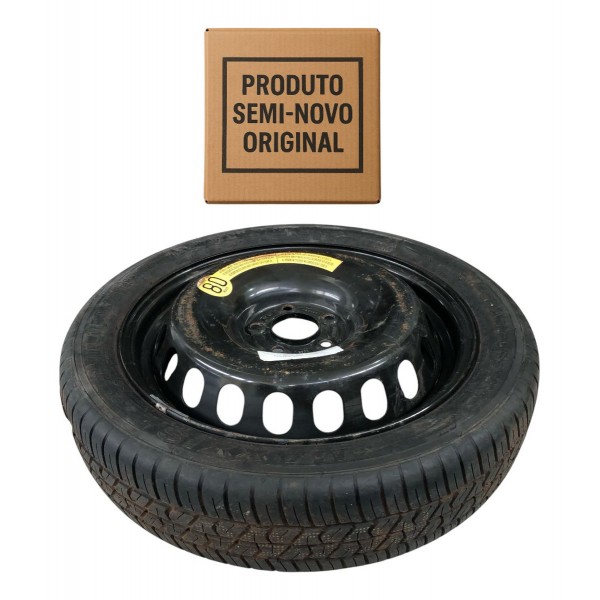 Roda Pneu Estepe Aro 17 Jeep Compass 2019 2020 A 2023 145/70 Preto