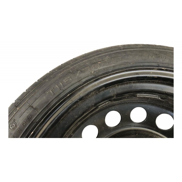 Roda Pneu Estepe Aro 16 Gm Tracker 2020 2021 A 2025  115/70 Preto