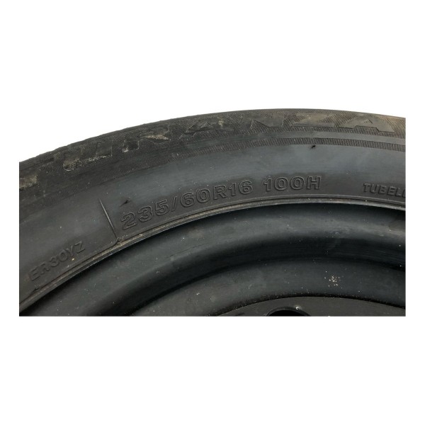 Roda Pneu Estepe Aro 16 Hyundai Tucson 2009 A 2015 235/60 Preto
