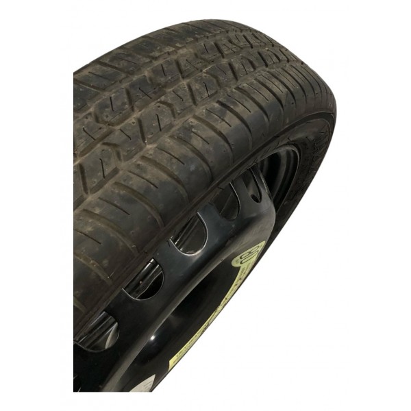 Roda Pneu Estepe Aro 17 Fiat Toro 2016 2017 A 2024  145/70 Preto