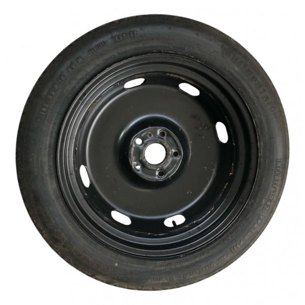 Roda Pneu Estepe Aro 18 Q3 Tiguan 2010 2011 A 2015  145/80 Preto