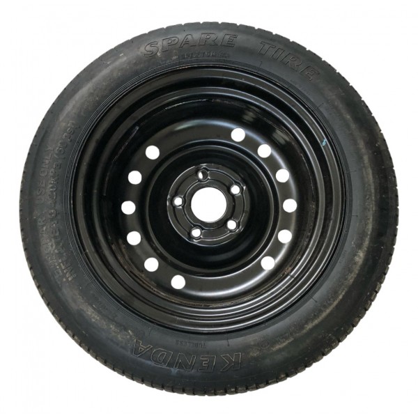 Roda Pneu Estepe Aro 16 Honda Hr-v 2017 2018 A 2022 135/90 Preto