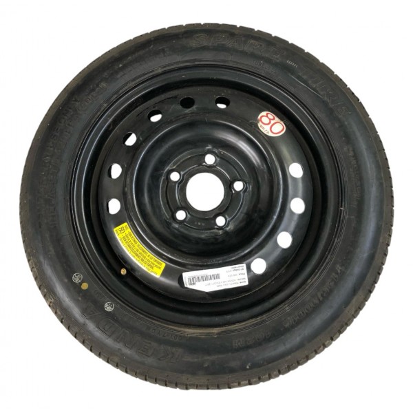 Roda Pneu Estepe Aro 16 Honda Hr-v 2017 2018 A 2022 135/90 Preto