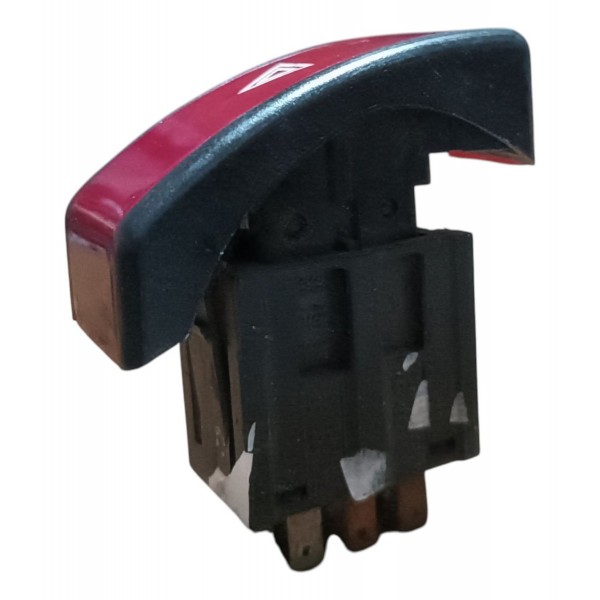 Botao Interruptor Pisca Alerta Corsa Montana 2002 A 2012 Vermelho