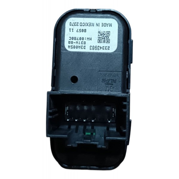 Botão Vidro Traseiro Chevrolet Equinox 2018 2019 2020 2022