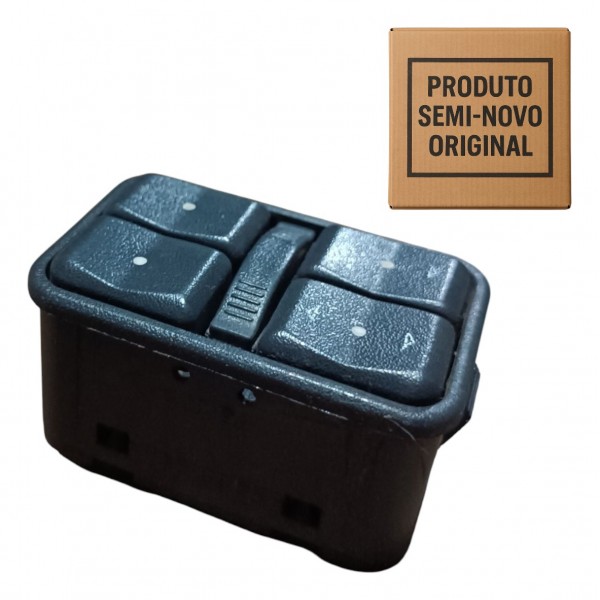 Comando Botão Vidro Dianteiro Esquerd Meriva Corsa 2000/2010