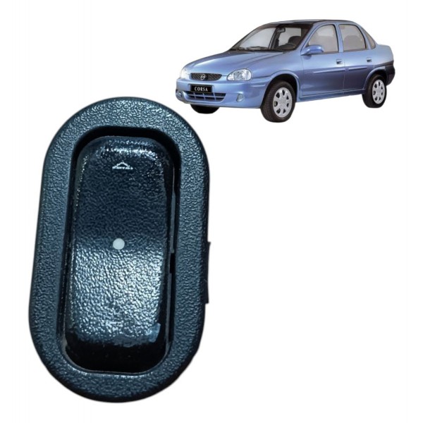 Botão Interruptor Vidro Traseiros Gm Celta Corsa 2000 A 2011