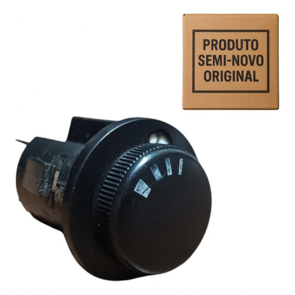 Botão Ventilação Ar Monza Kadett 1982 1983 1984 A 1998 Preto