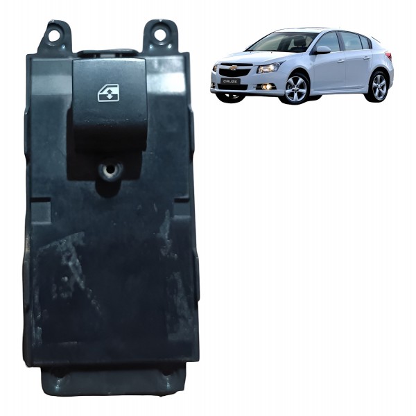 Botão Vidro Dianteiro Direito Chevrolet Cruze 2012 A 2016