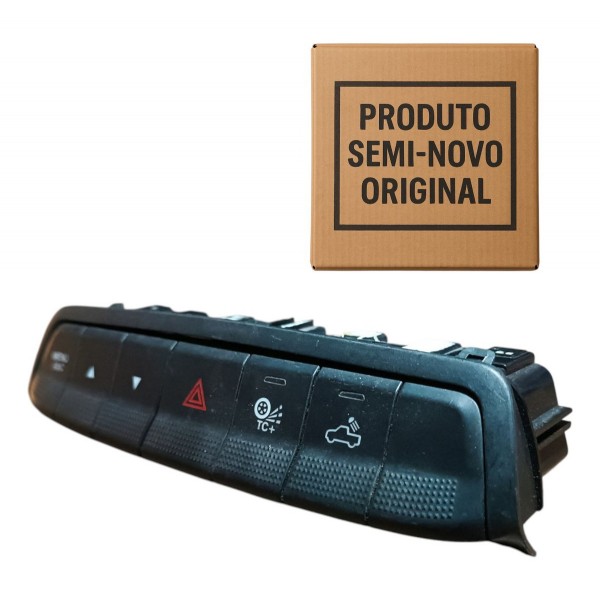 Botão Pisca Alerta Desembaçador Fiat Argo 2018 2019 A 2021 Preto