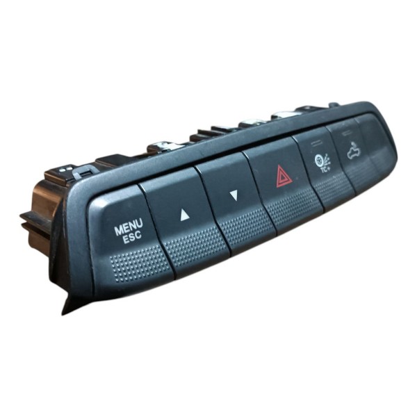 Botão Pisca Alerta Desembaçador Fiat Argo 2018 2019 A 2021 Preto