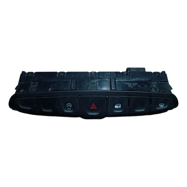 Comando Botão Pisca Alerta Trava Fiat Argo 2017 2018 Á 2020 Preto