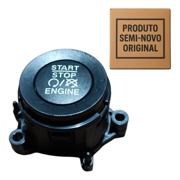 Botão Partida Start Stop Fiat Argo Cronos 2018 2019 A 2023 Preto
