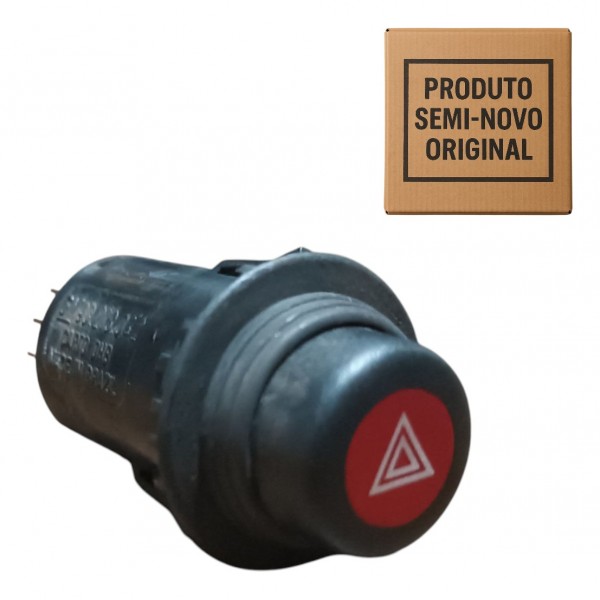 Botão Pisca Alerta Gm Kadett Monza 1993 1994 1995 A 1998 Vermelho