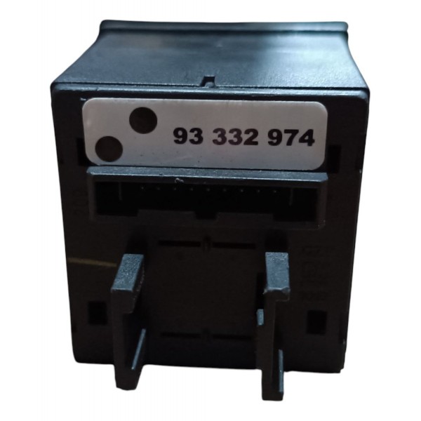 Botão Pisca Alerta Trava Gm Vectra Meriva 2006 2007 A 2012 Preto