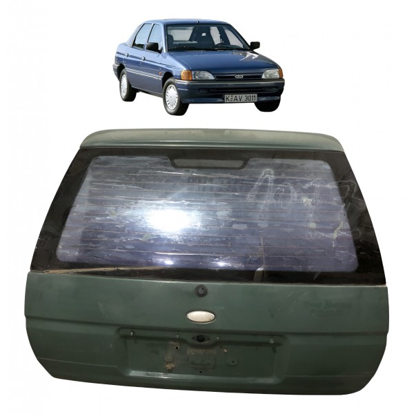 Tampa Traseira Ford Escort Sw 1997 1998 1999 2000 2001  2003 Verde