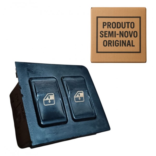 Botão Vidro Dianteiro Esquerdo Uno Mille Fire 1996 1997 2006