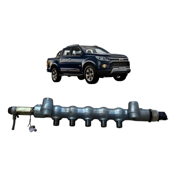 Flauta Bicos Injetores Combust Gm S10 2.8 Diesel 2014 A 2023