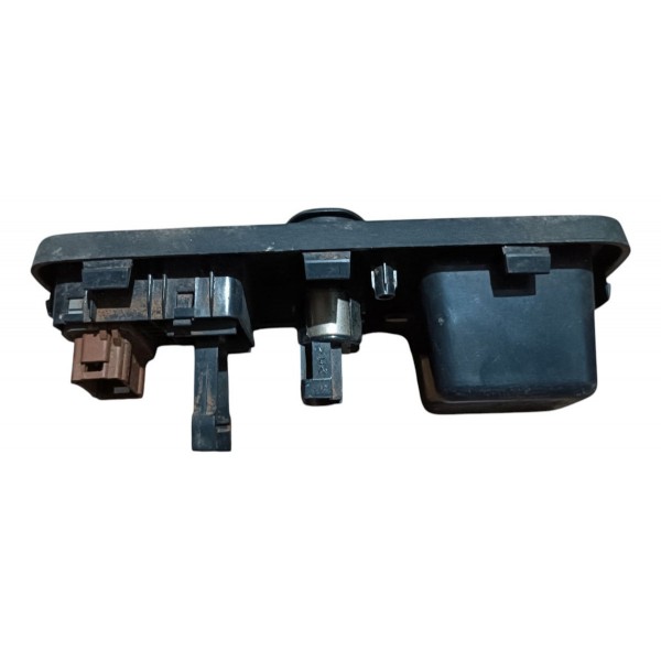Moldura Botão Acendedor Sensor Renault Duster 2012 A 2015 Preto