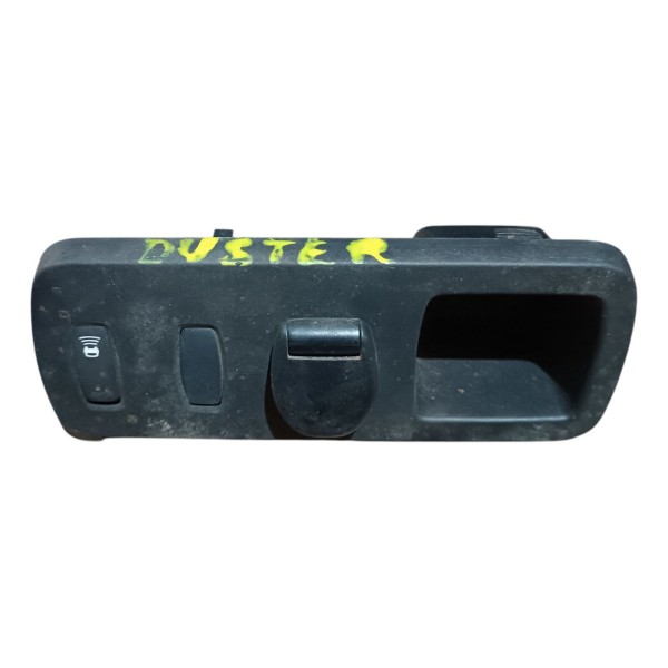 Moldura Botão Acendedor Sensor Renault Duster 2012 A 2015 Preto