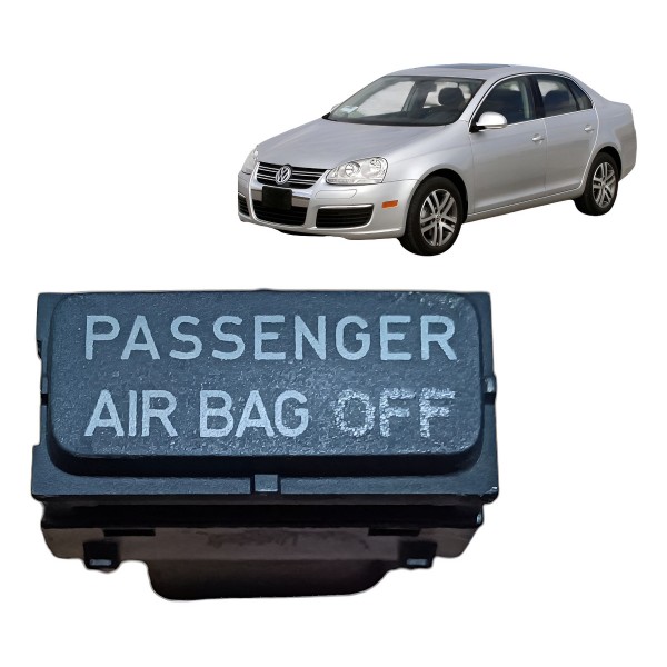 Botão Sensor Airbag Passageiro Jetta 2005 2006 2007 A 2011