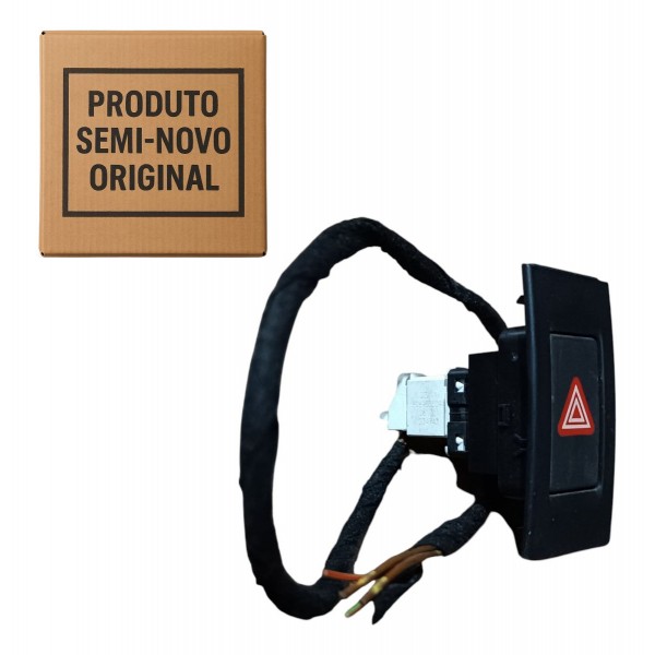 Botão Interruptor Pisca Alerta Volkswagen Jetta 2011 A 2014 Preto