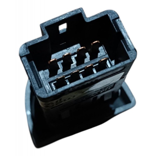 Botão Pisca Alerta Renault Scenic 2003 2004 2005 2006 A 2010 Preto