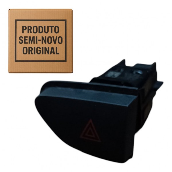 Botão Pisca Alerta Renault Duster Oroch 2015 2016 A 2020 Preto