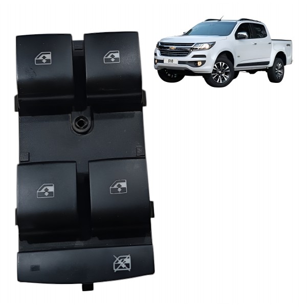 Botão Vidro Dianteiro Esquerdo  Gm S10 2014 2015 A 2022