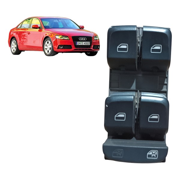 Botão Vidro Dianteiro Esquerdo Audi A4 2010 2011 A 2016