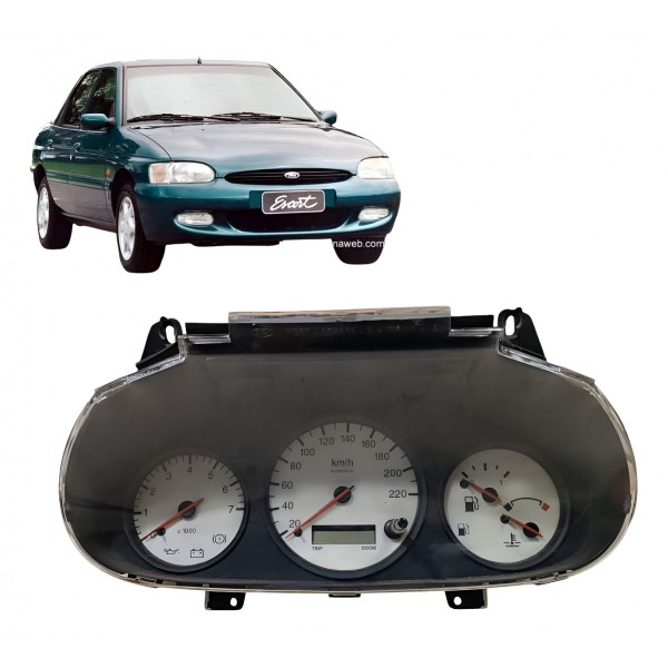 Painel Instrumentos Velocímetro Ford Escort 1996 1997 2003 Preto