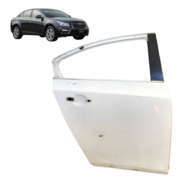 Porta Traseira Direita Chevrolet Cruze Sedan 2013 2014 2015 Traseira Direita Branco