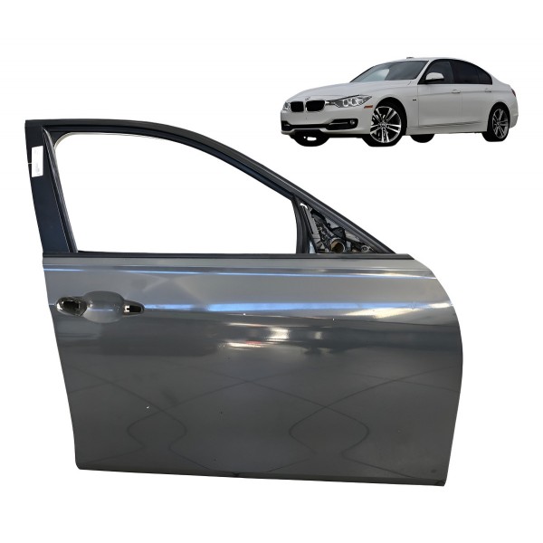 Porta Dianteira Direita Bmw 328i 2013 2014 2015 2016 Dianteira Direita Cinza