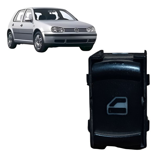 Botão Vidro Traseiros Vw Golf Bora 1999 2000 2001 A 2010