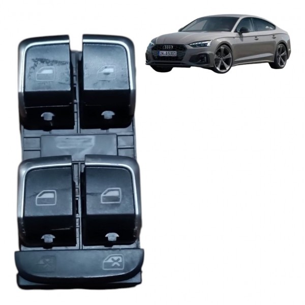 Botão Comando Vidro Dianteiro Esquerd Audi A4 A5 2009 A 2015