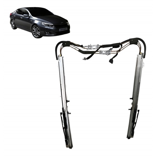 Estrutura Armação Teto Solar Kia Optima 2013 2014 A 2018 Prateado