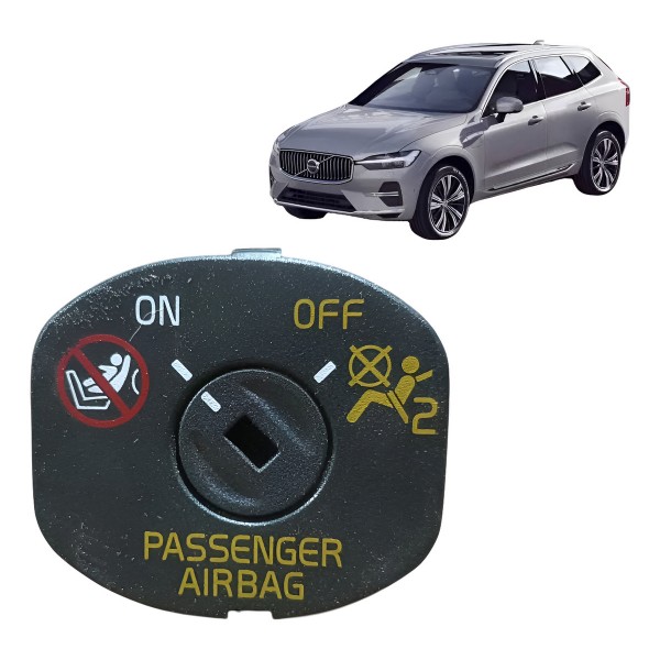Chave On Off Passenger Volvo Xc60 2012 2013 2014 A 2017 Preto