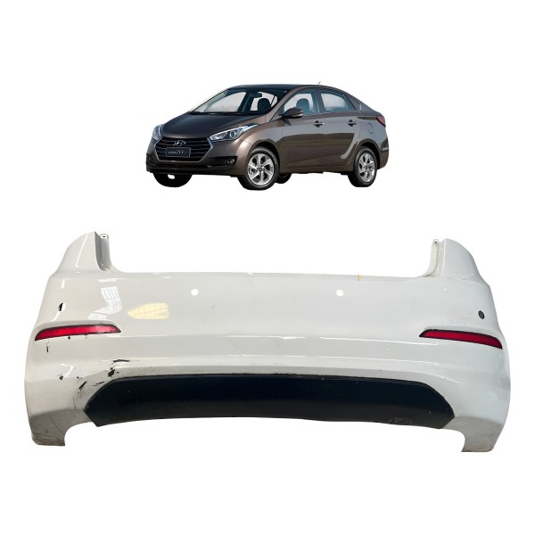 Parachoque Traseiro Hyundai Hb20s Sedan 2014 A 2019 Detalhe