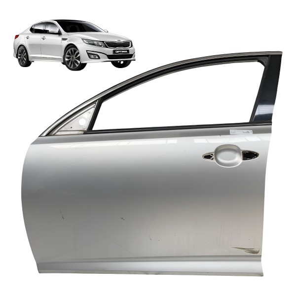 Porta Dianteira Esquerda Kia Optima 2013 2014 2015 A 2018 Dianteira Esquerda Prateado